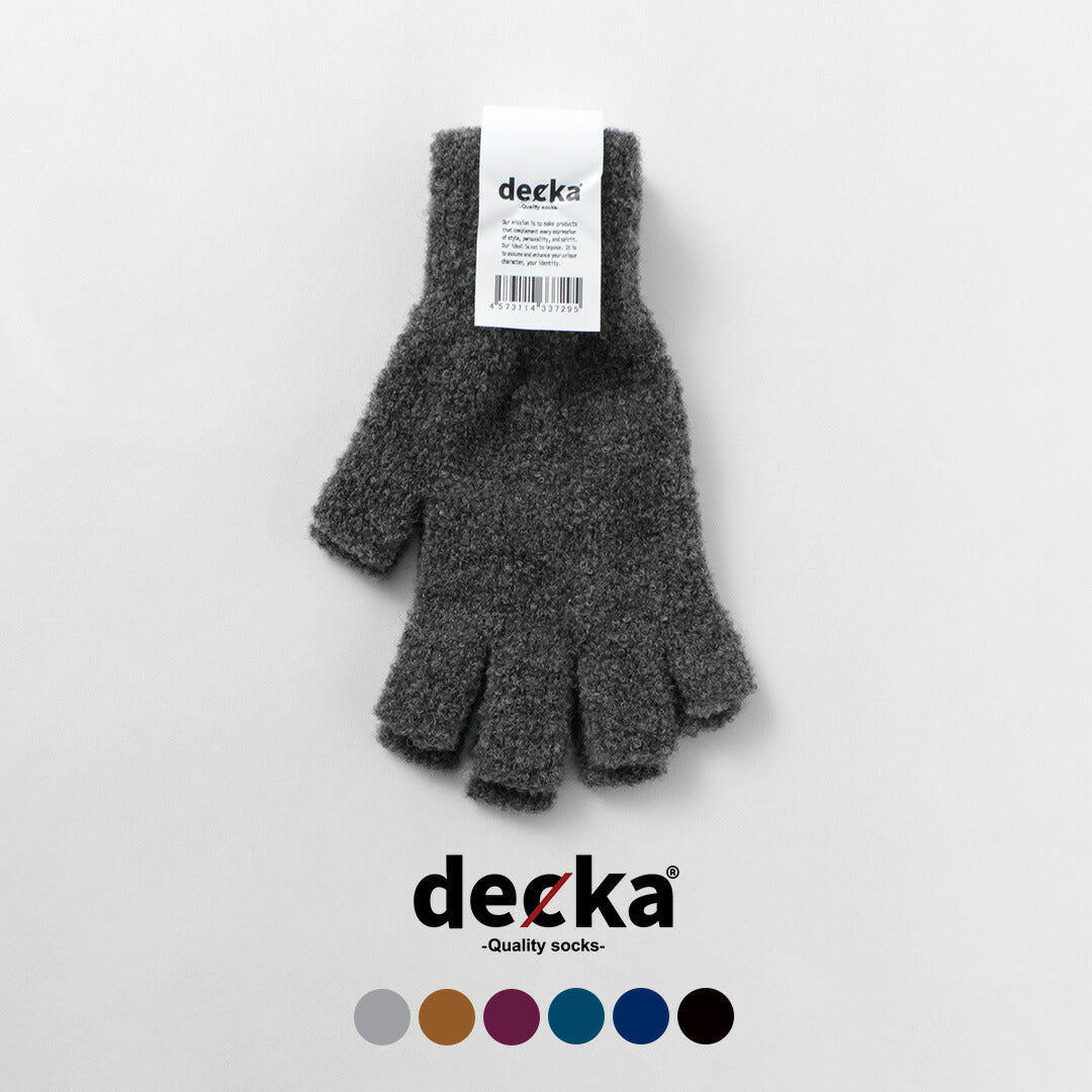 DECKA QUALITY SOCKS（デカ） フィンガーレスグローブ アルパカ / ユニ