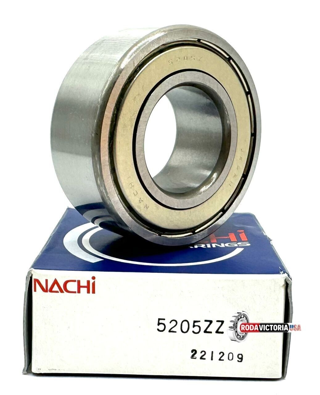 NACHI 5205 ZZ ANGULAR CONTACT BALL BEARING, METAL SHIELDED