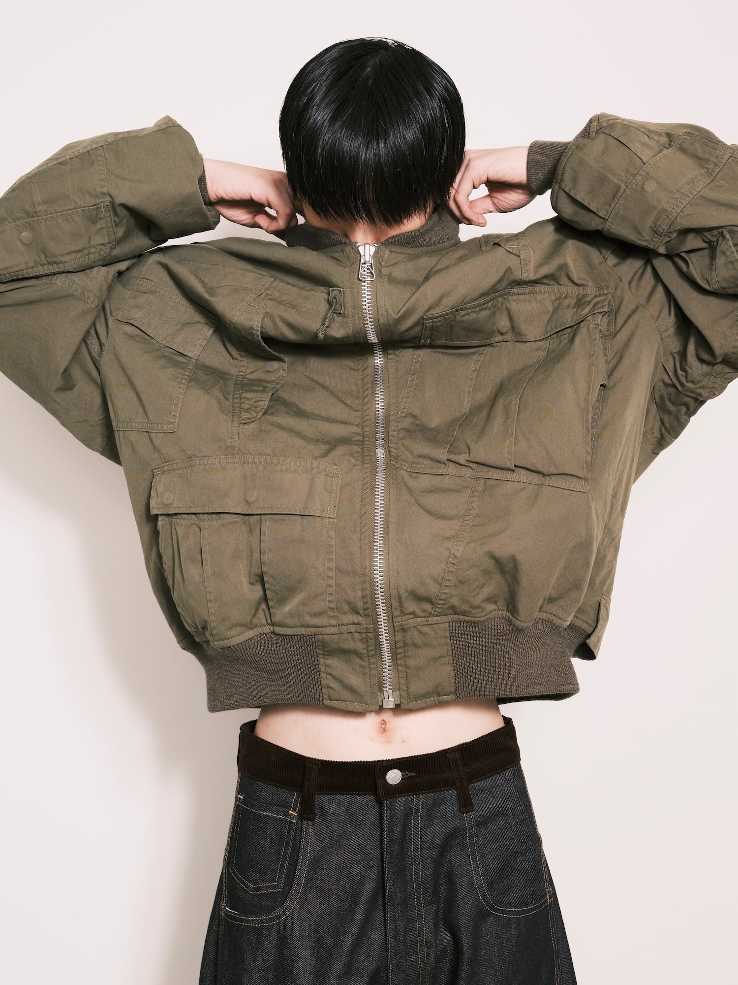 JUNYA WATANABE / Reversible Bomber Jacket - Road Sign