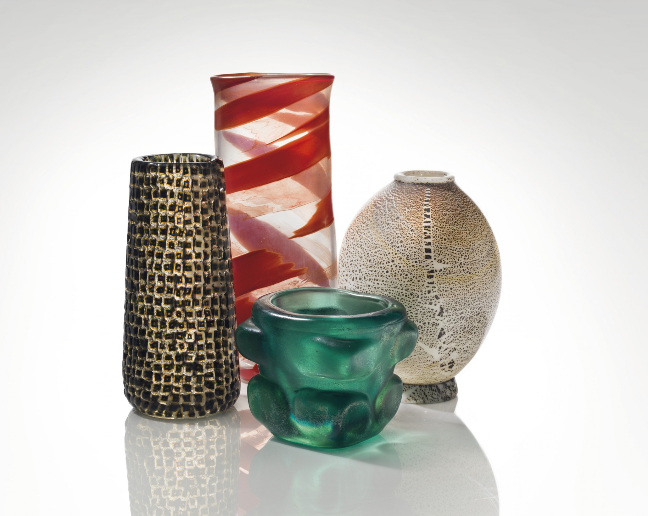 Dedicated auction of the gorgeous glass of Carlo Scarpa