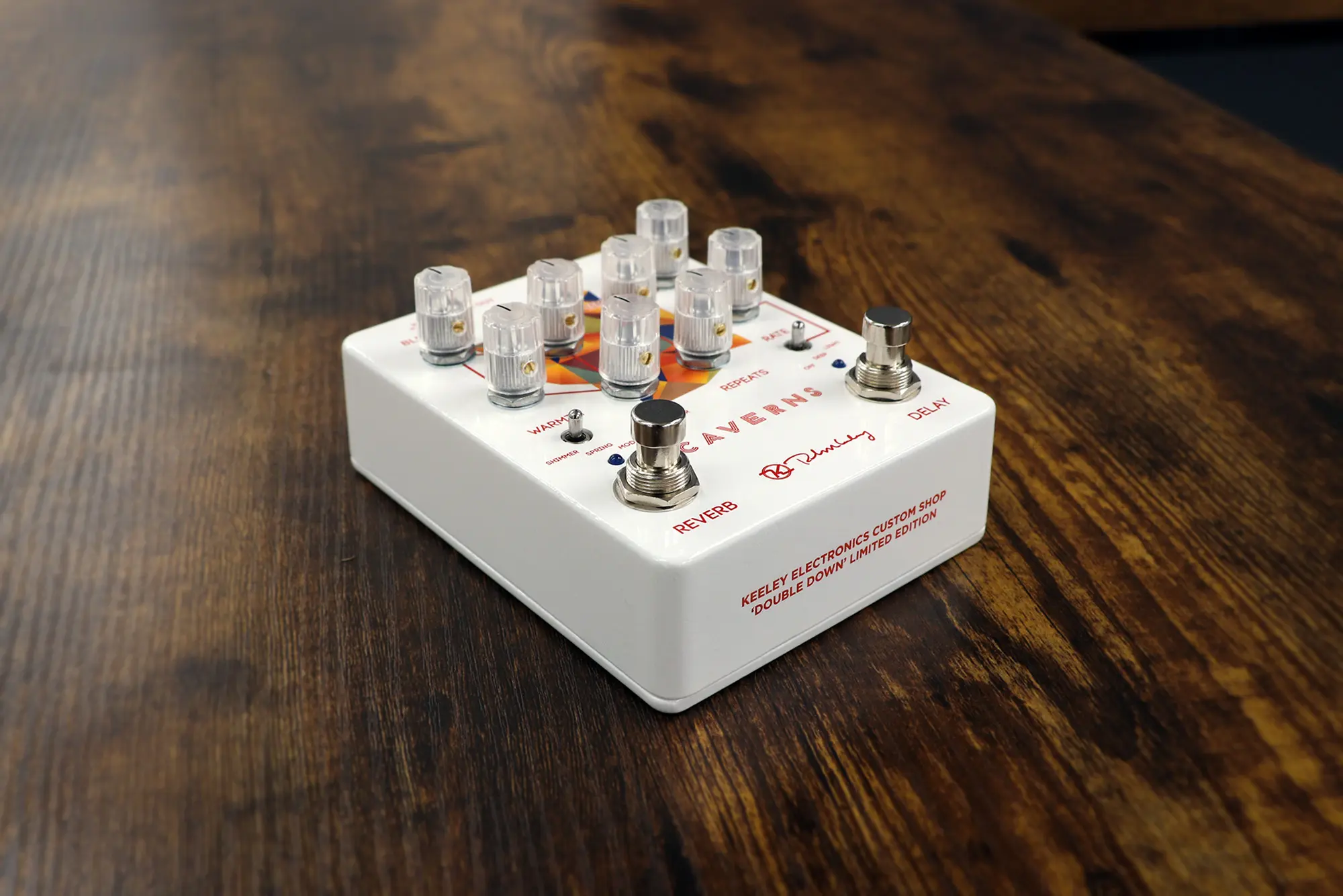 Caverns Delay Reverb - 'Double Down' Custom Shop Edition - Keeley