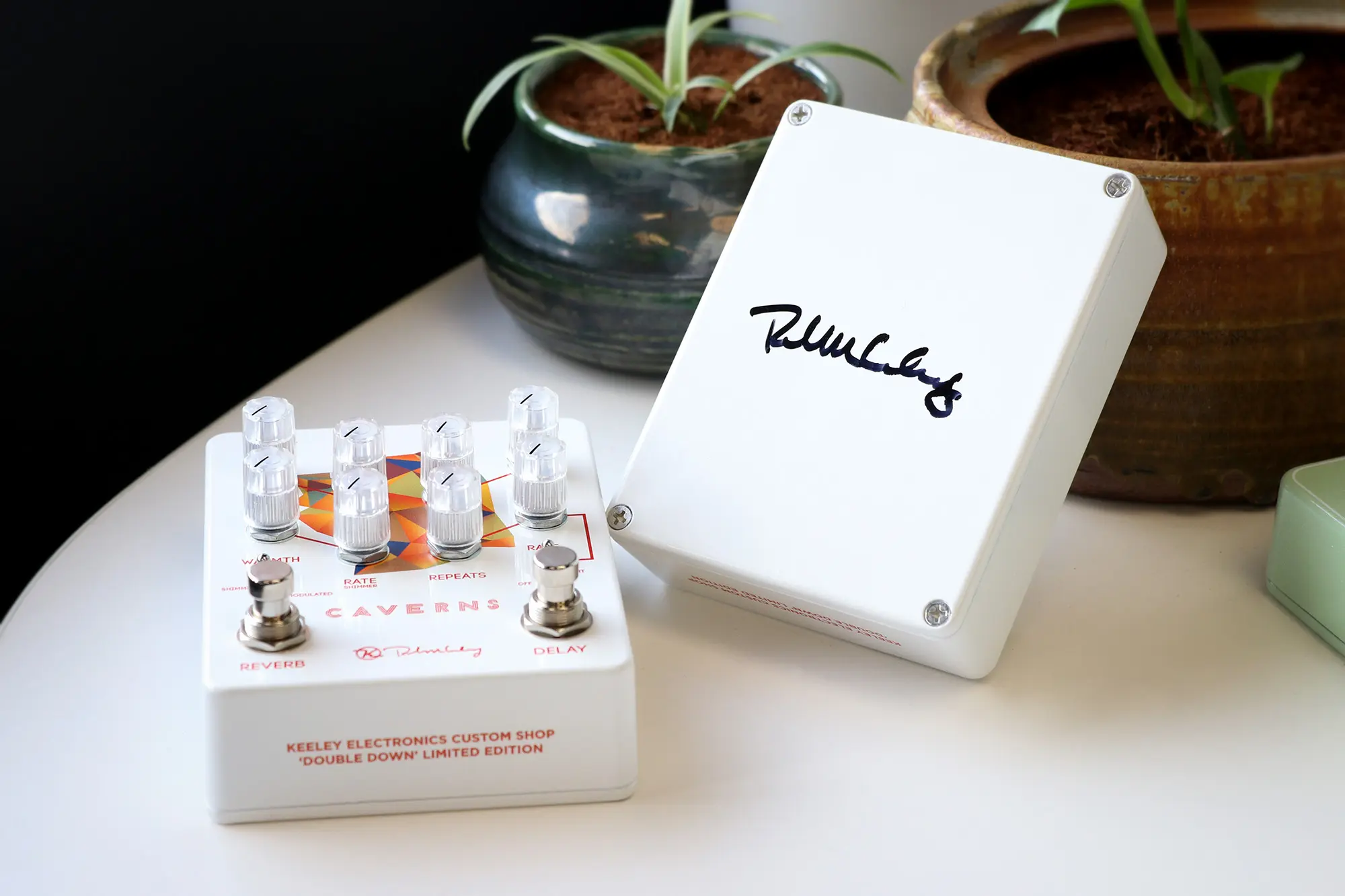 Caverns Delay Reverb - 'Double Down' Custom Shop Edition - Keeley