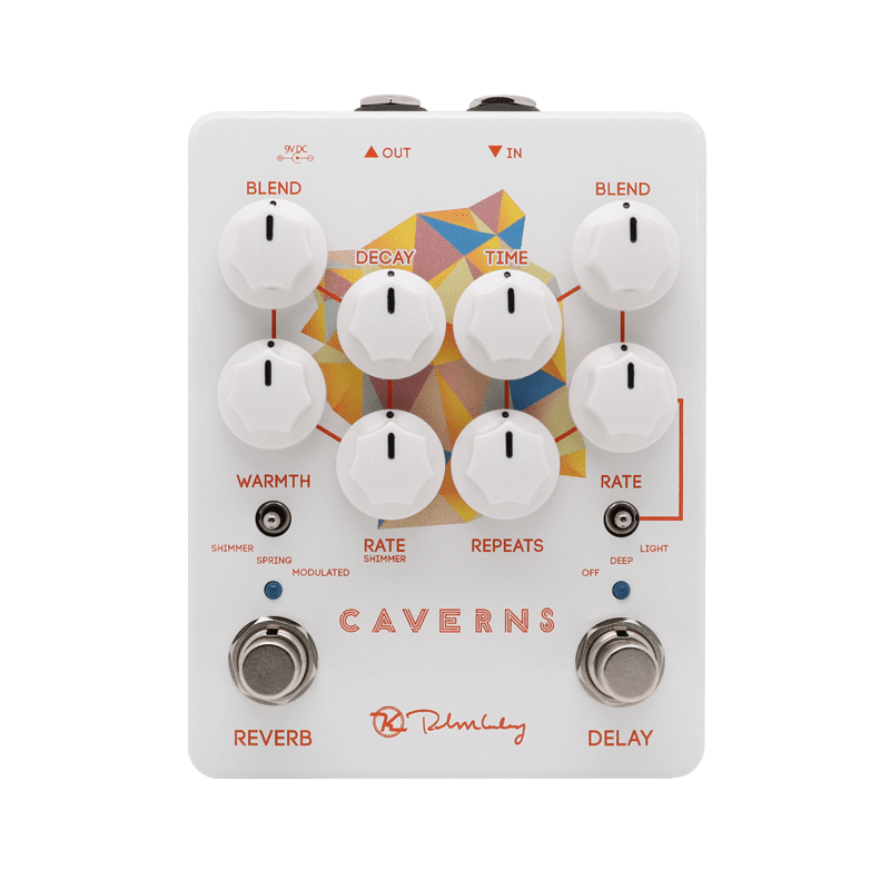 Caverns Delay Reverb v2 - Keeley Electronics Guitar Effects Pedals