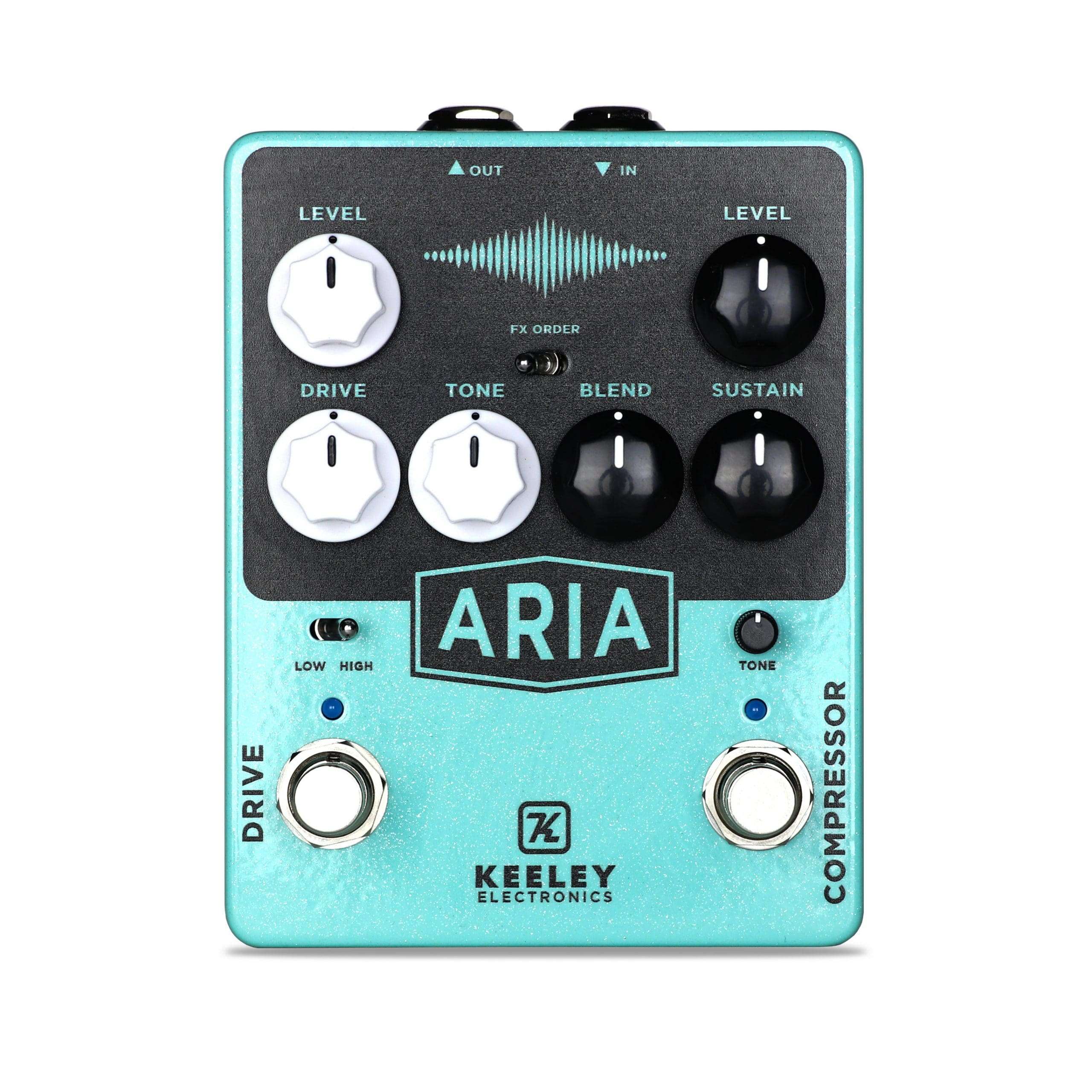 Aria Compressor Drive - Keeley Electronics Guitar Effects Pedals