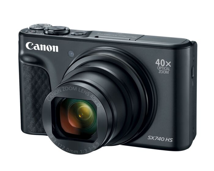 Canon PowerShot SX740 HS (Black) New-In-Box at Roberts Camera