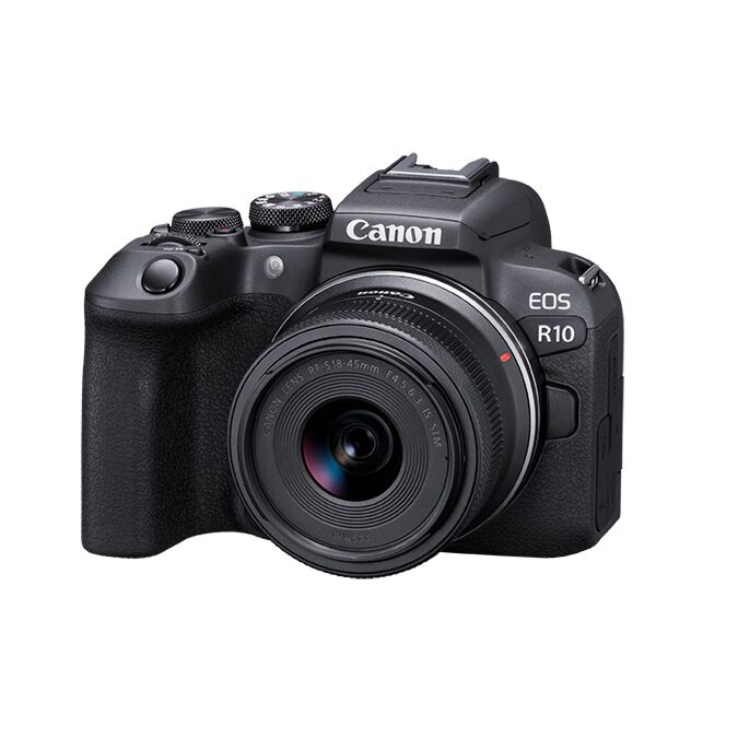 Canon EOS R10 with 18-45mm New-In-Box at Roberts Camera