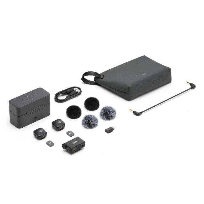 DJI Mic Mini (2 TX + 1 RX + Charging Case) New-In-Box at Roberts