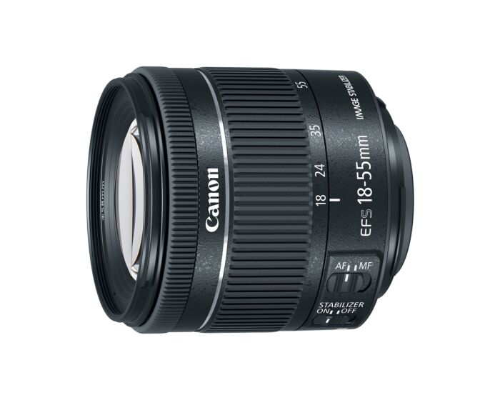 Canon EF-S 18-55mm f/4-5.6 IS STM Lens New-In-Box at Roberts Camera