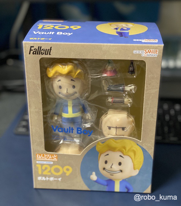 ねんどろいど 「Fallout ボルトボーイ」購入。アメリカンゲームなのに