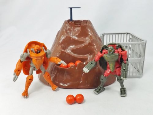 BW VS X-1火山の対決プレイセット | RoboToyDays