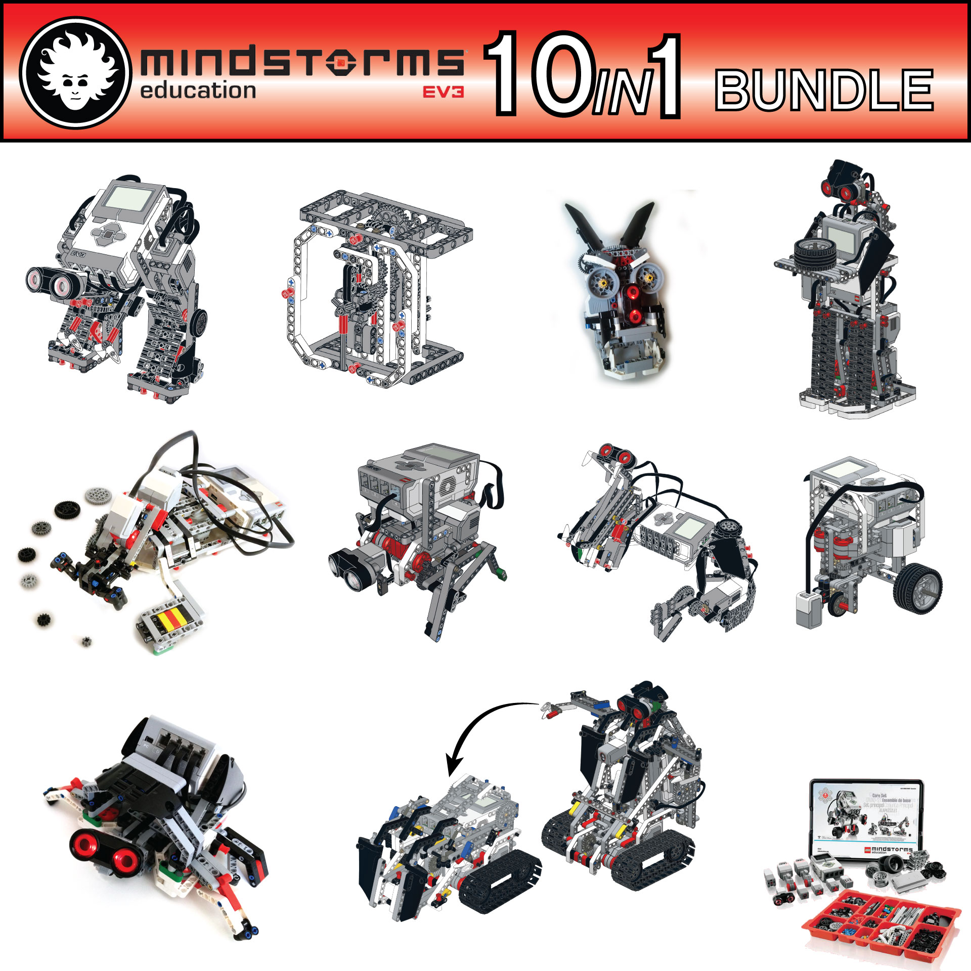 LEGO MINDSTORMS EV3 models bundle (Business) – Prof. Bricks
