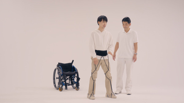 ゴムの力でアシストする歩行筋サポートギア/着る筋肉『futto』誕生 新