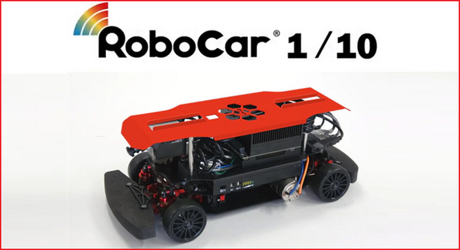 ZMPの自動運転・AI技術開発用ロボットカー「RoboCar1/10X」(NVIDIA製