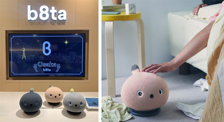 パナソニックのパートナーロボット「ニコボ」をb8ta大阪で展示中