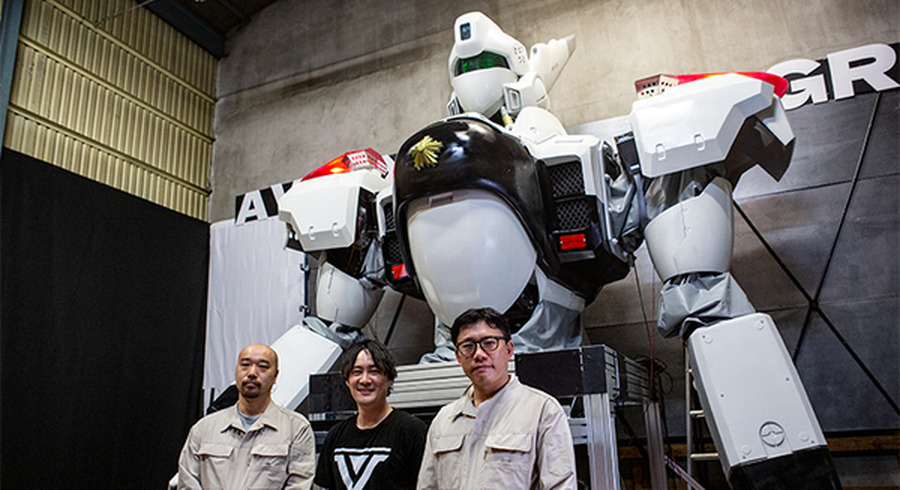 ついに待望の機動警察パトレイバー「実物大イングラム」に搭乗して操縦