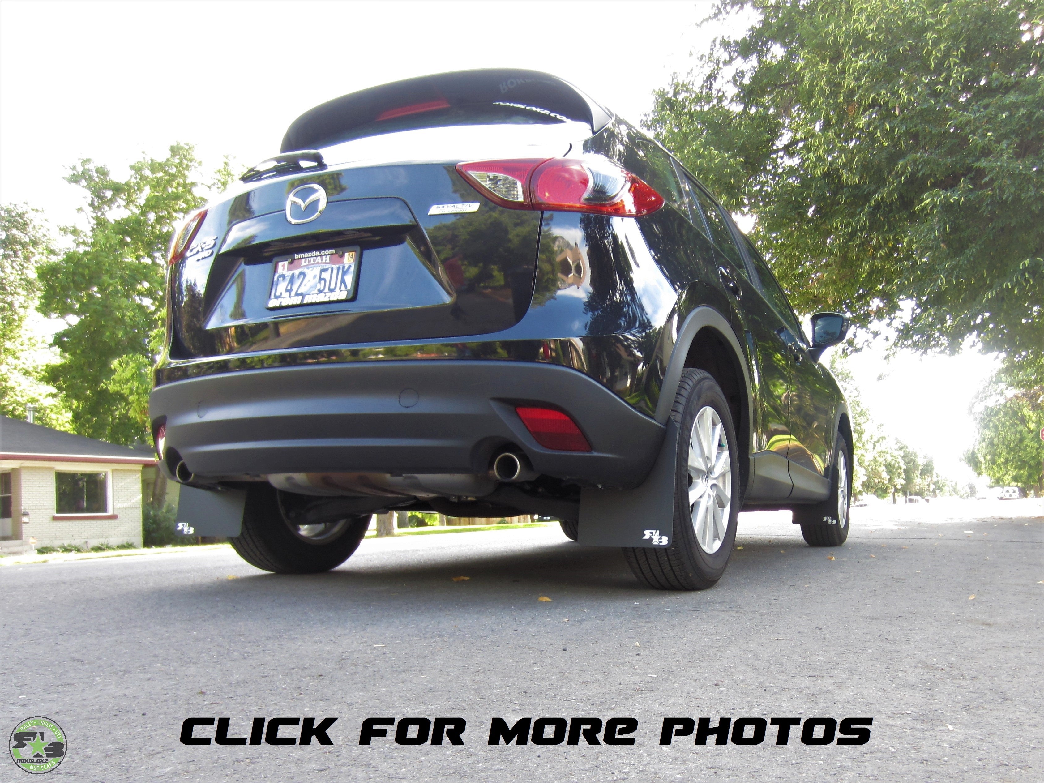 Mazda CX-5 (KE) 2013-2016.5 Rally Mud Flaps — RokBlokz
