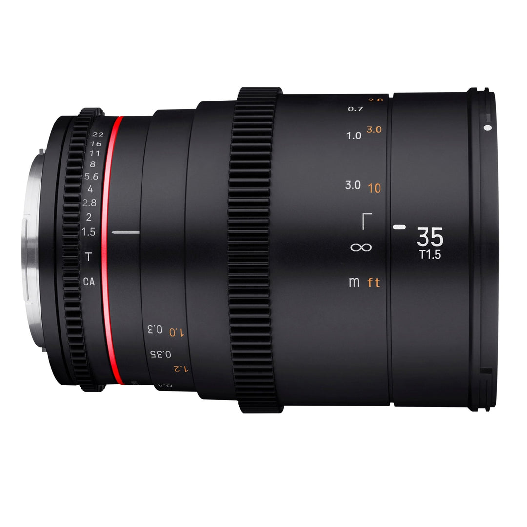 35mm T1.5 Full Frame Wide Angle Cine DSX - Rokinon Lenses