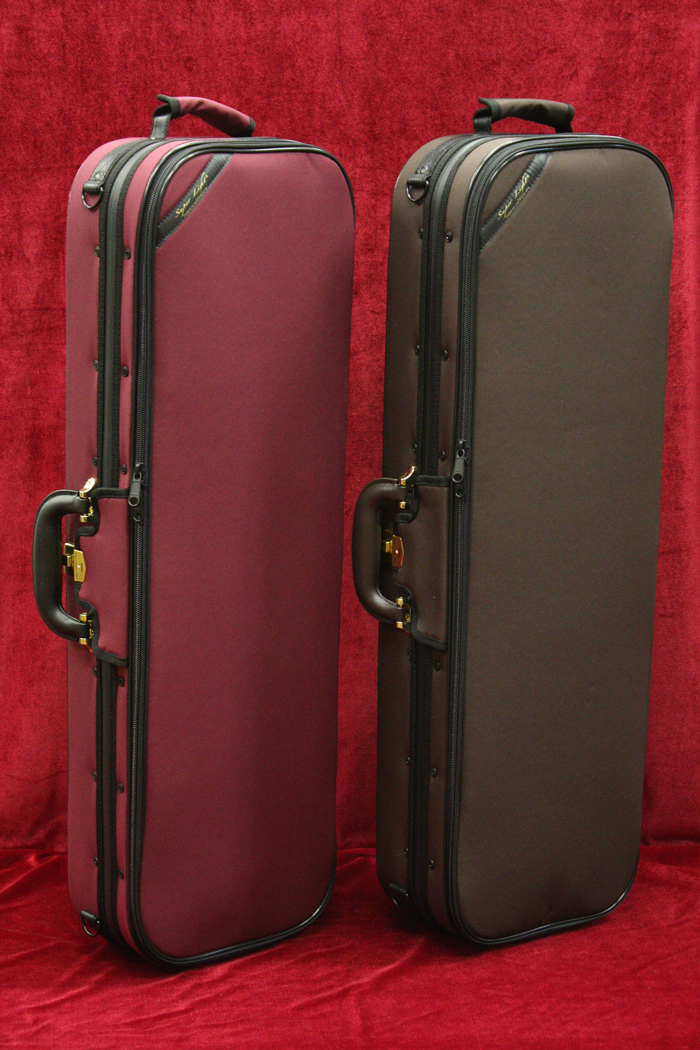 スーパーライト 四角バイオリン／ビオラケース | ギター・バイオリン