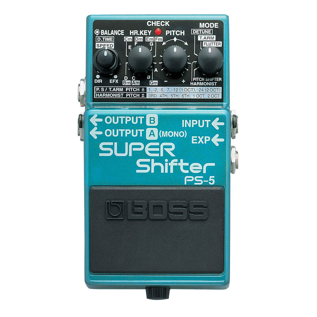 Boss PS-5 Super Shifter Pitch-Shift Effects Pedal - Roland Musical