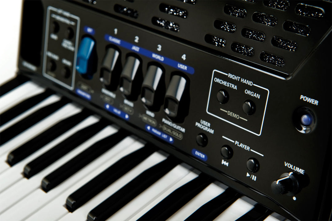 Roland FR-1X BK V-Accordion (Black, with Keys) – Roland Store London