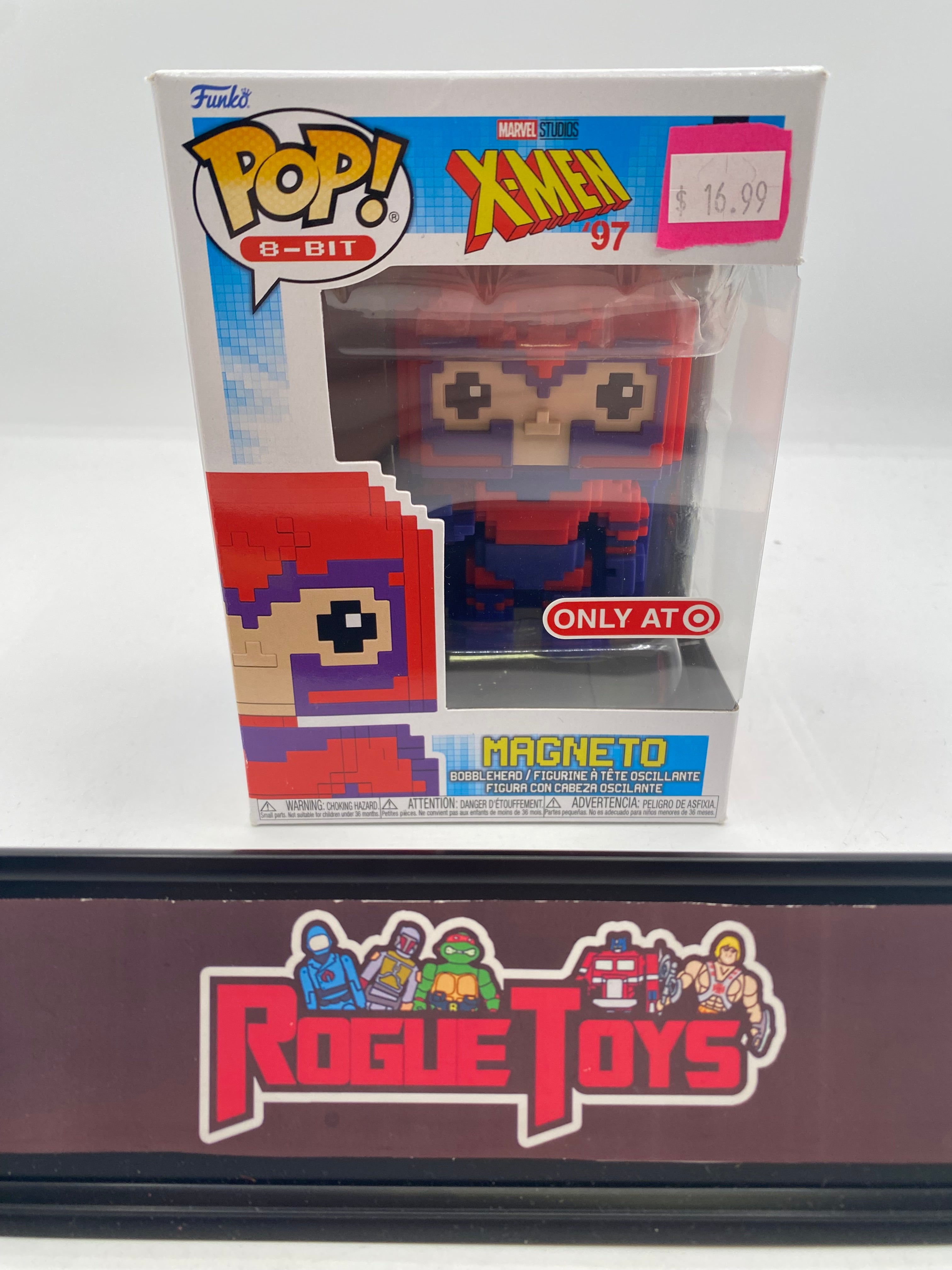 Funko POP! 8-Bit Marvel X-Men '97 Magneto (Target Exclusive