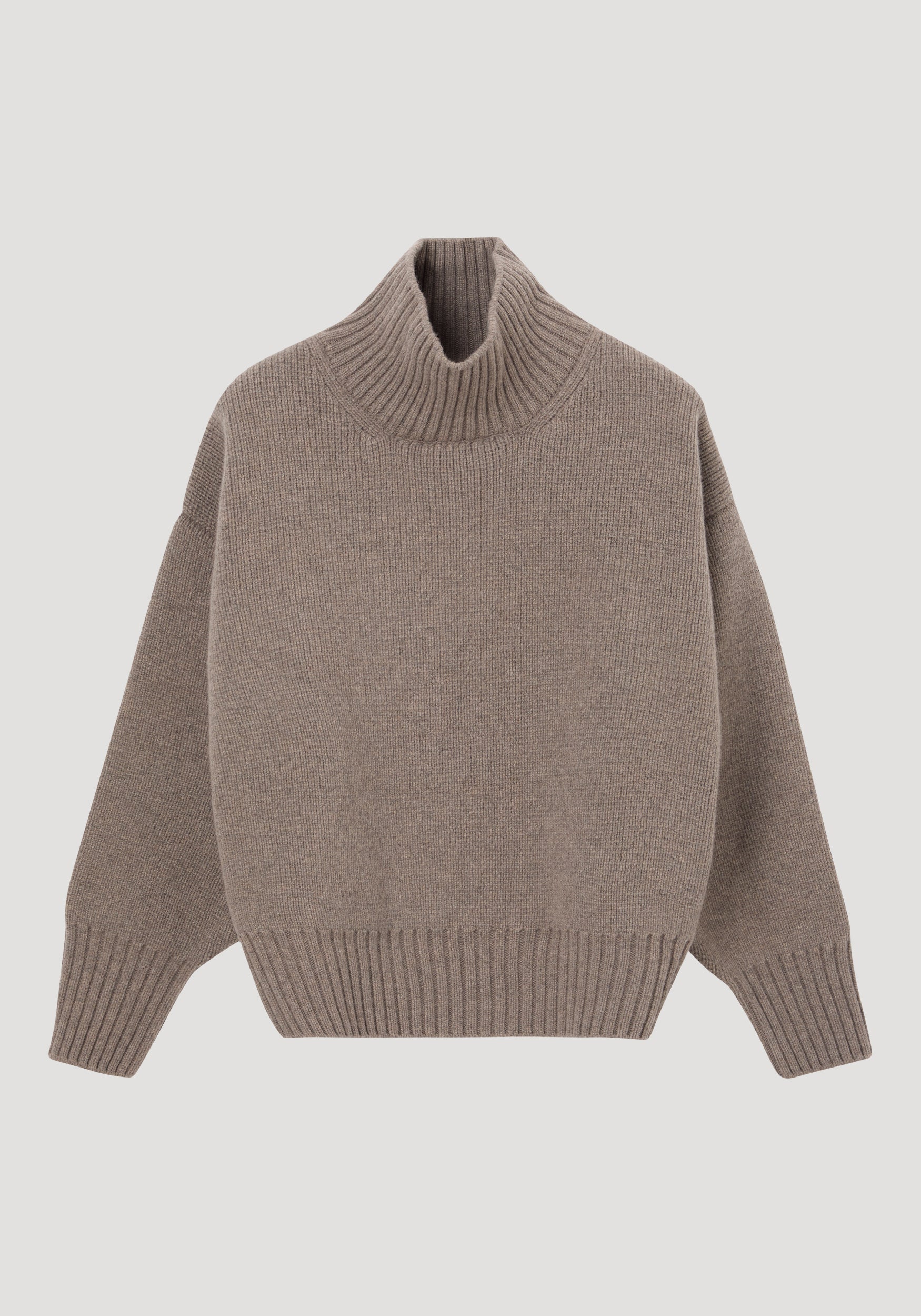 Sculptural compact turtleneck– Róhe