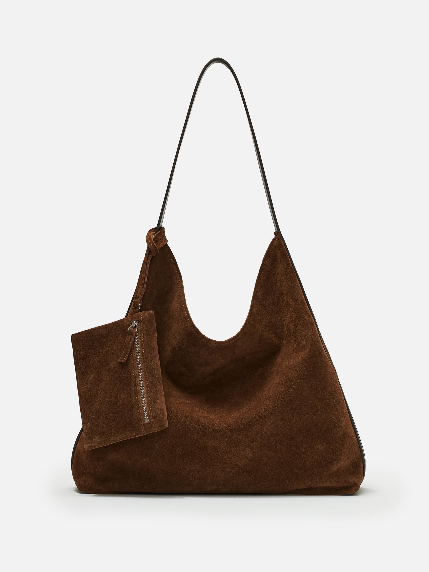 Pulpy hobo bag Suede