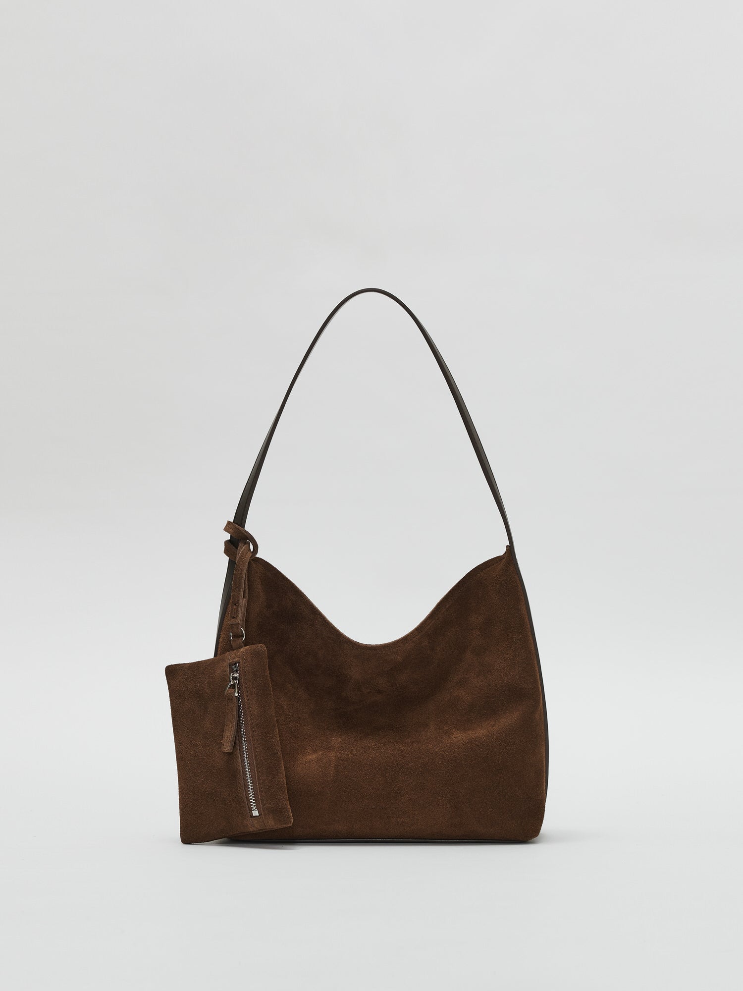 Mini Pulpy hobo bag Suede