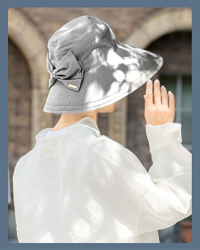 リボンハット つば13cm | 芦屋ロサブラン