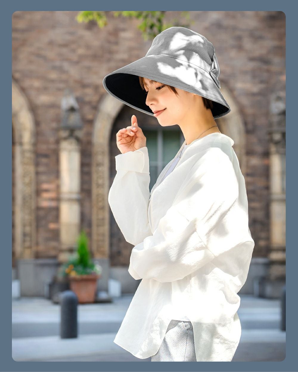 リボンハット つば13cm | 芦屋ロサブラン