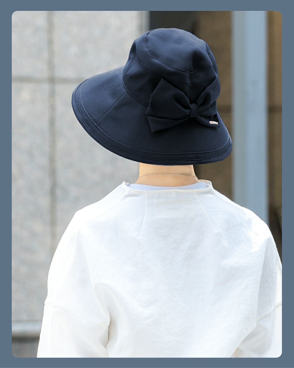 リボンハット つば13cm | 芦屋ロサブラン