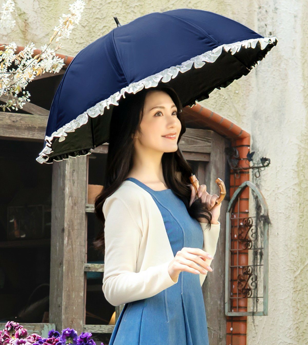 日傘 - 100%完全遮光 | 芦屋ロサブランの高機能UVカット日傘