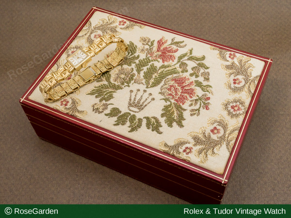 RG-2034 | ロレックス プレシジョン 18KYG プチスクエアケース 手巻き