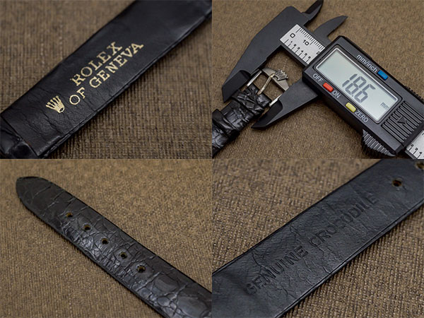 RG-2514 | ロレックス US尾錠 17mmクロコベルト ヴィンテージ 1940年代