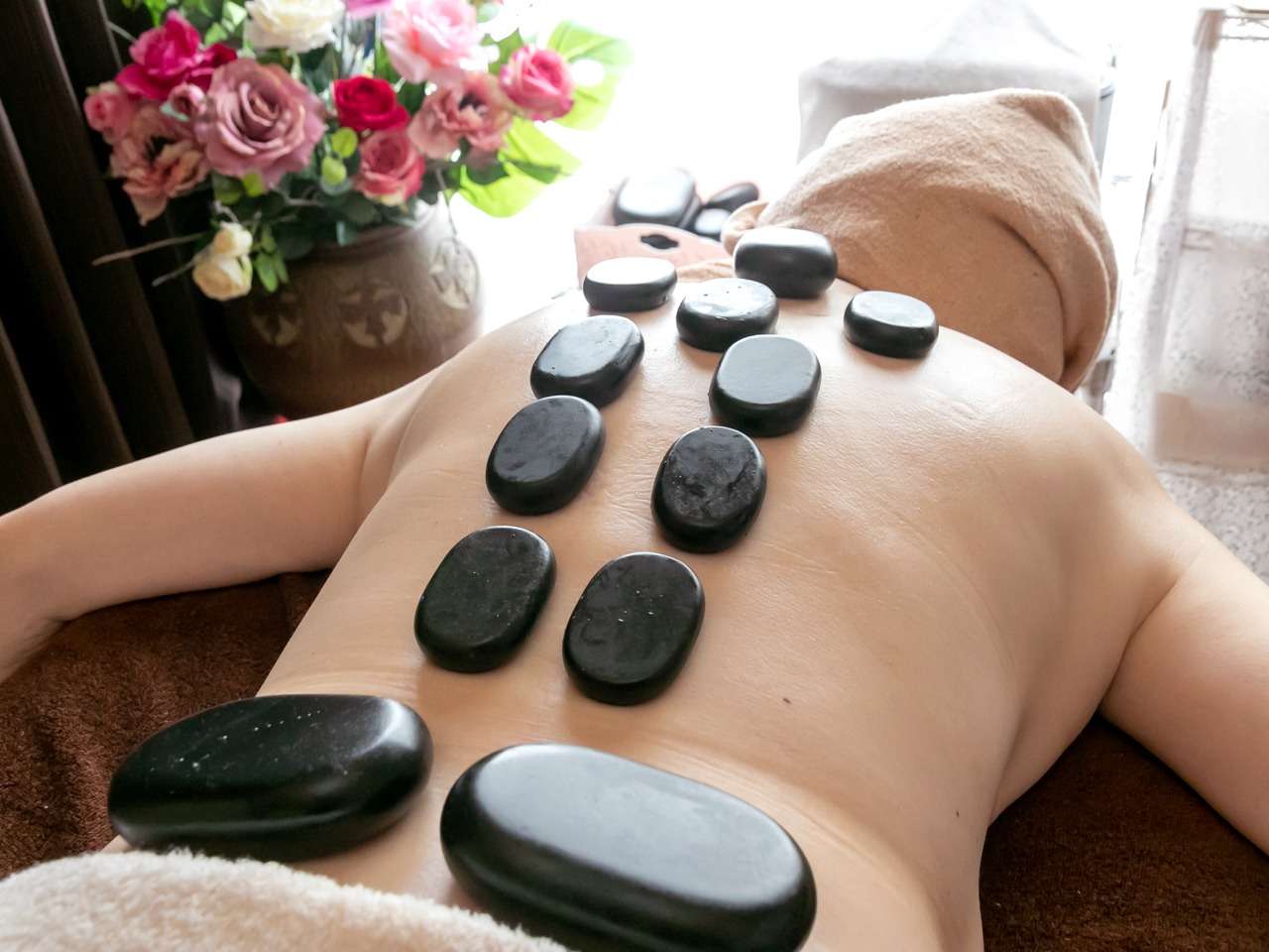 那須塩原市エステサロンRose Fairy🌸施術【ホットストーンセラピー】