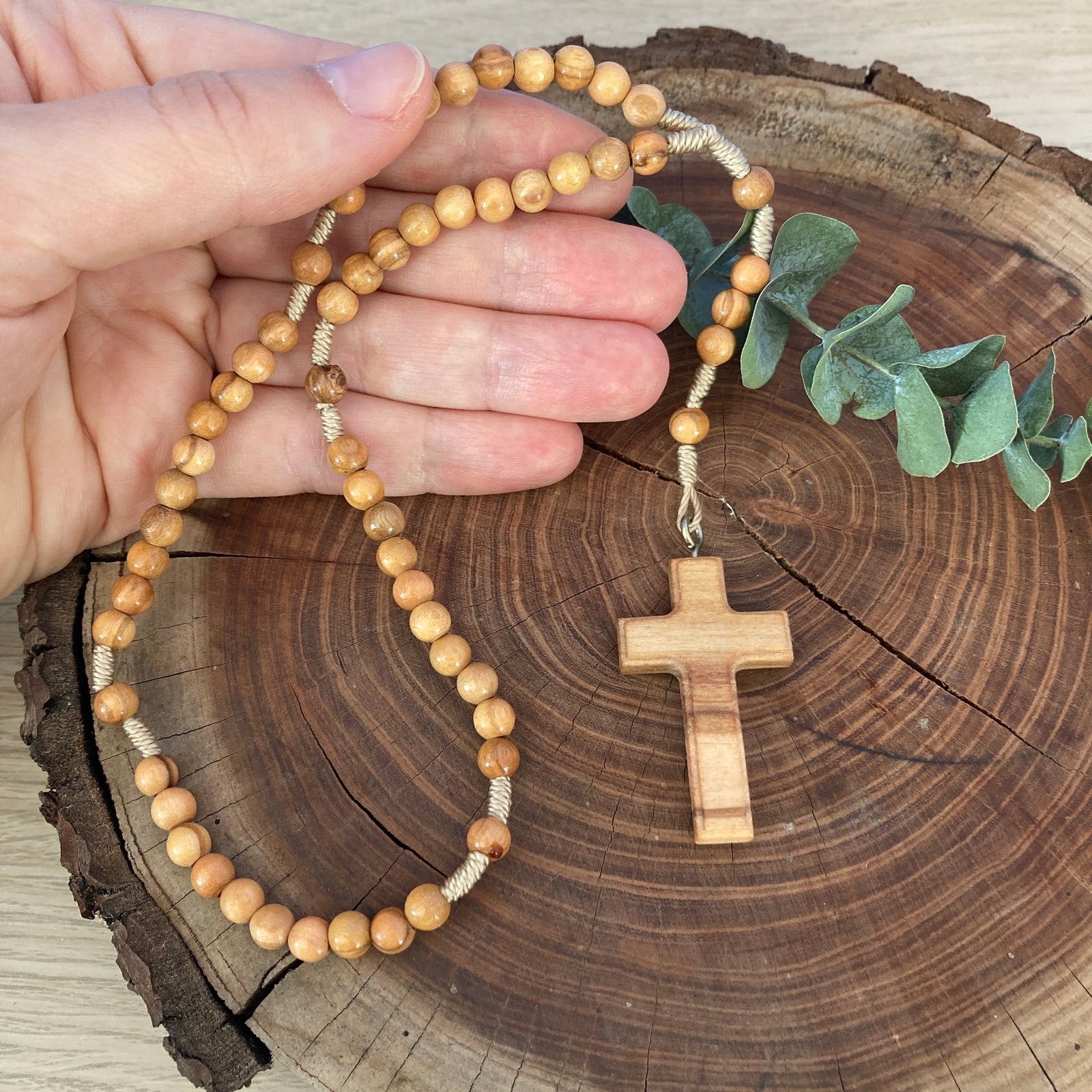 Olivenholz-Rosenkranz zur Konfirmation! » rosenkranz-shop