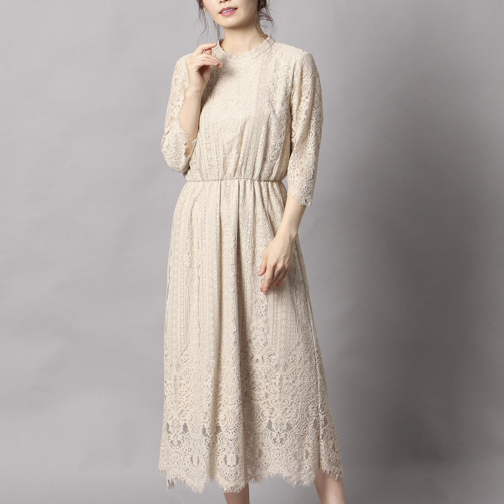 新作】クラシカルレースワンピース | Rose Tiara【ローズティアラ】