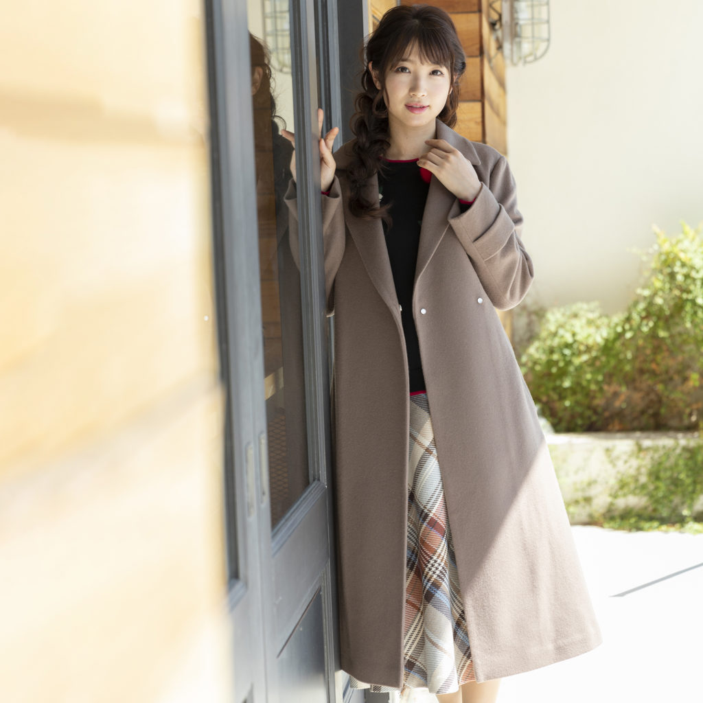 新作】バックボリュームフレアコート | Rose Tiara【ローズティアラ】