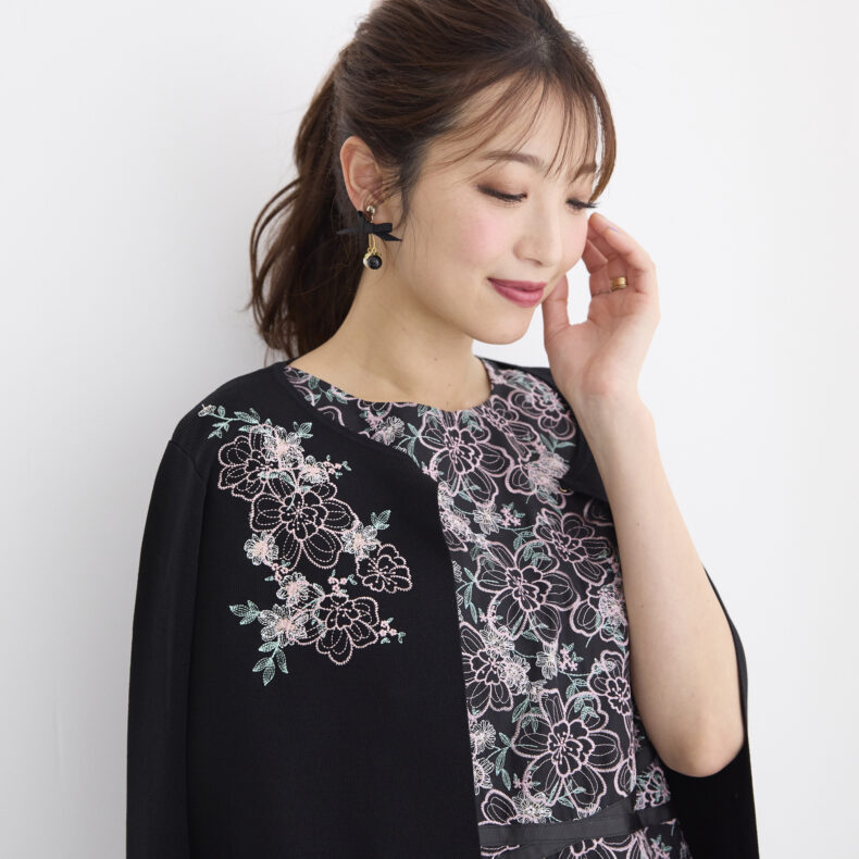 新作】オリジナル刺繍のワンピース | Rose Tiara【ローズティアラ】