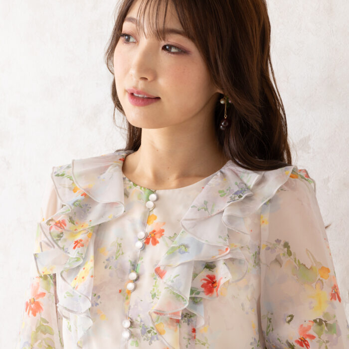 新作】オリジナルフラワープリント | Rose Tiara【ローズティアラ】