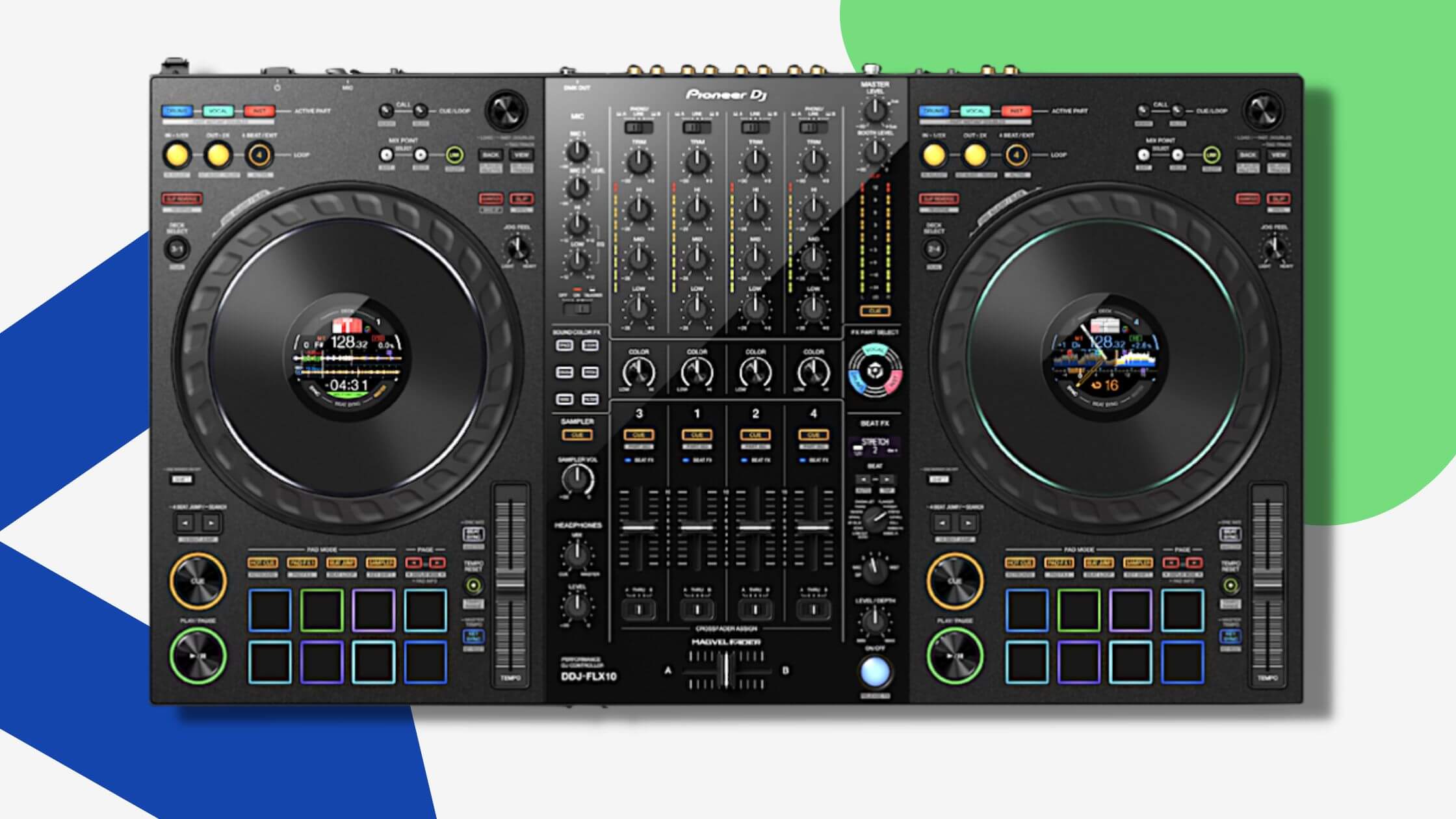 Pioneer DDJ FLX10 offers DJs lots of new features that enhance a
