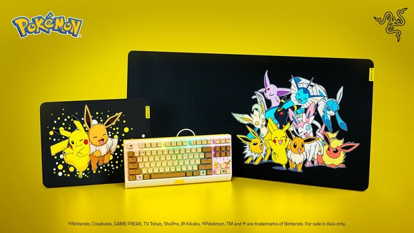 ポケモン』とRazerがコラボ！可愛らしいピカチュウ・イーブイのマウス