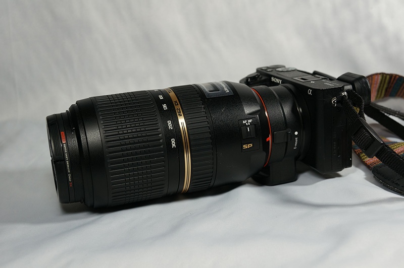 お手軽に超望遠を試したくてタムロンの望遠ズームSP 70-300mm F/4-5.6