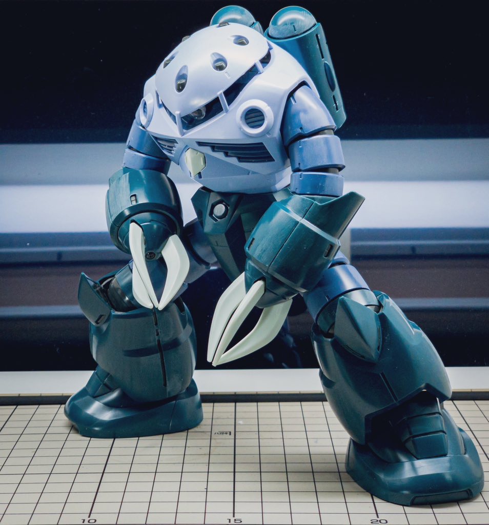 MG ズゴック #01 改修工作 お顔良ければ全てよし！ - ろろのブログ-主