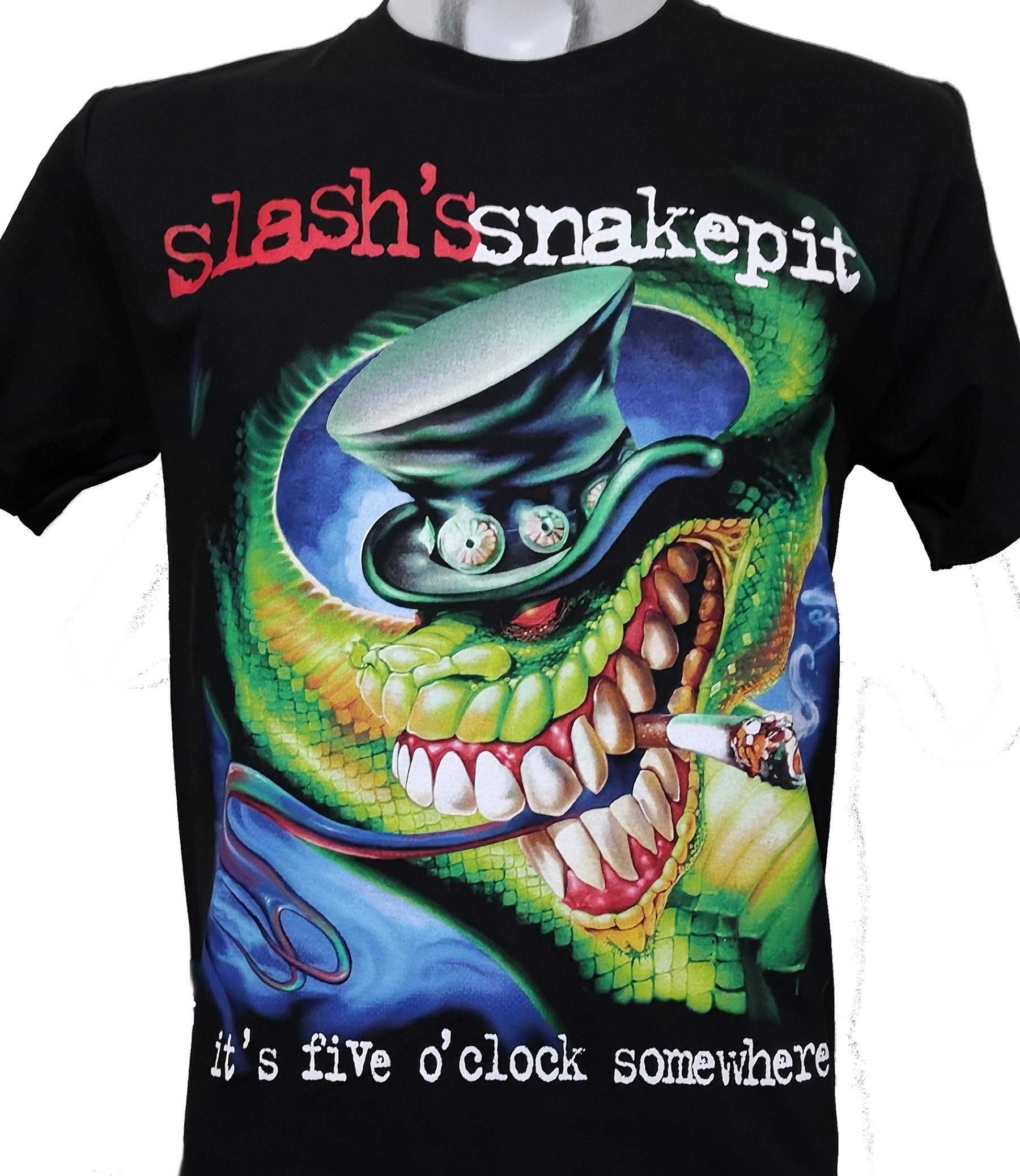 Slash`s Snakepit t-shirt It's Five O'Clock Somewhere size M