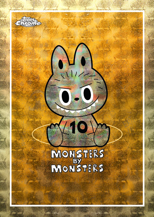 Topps Chrome モンスターキャラクターカード 10 2025 Topps Labubu