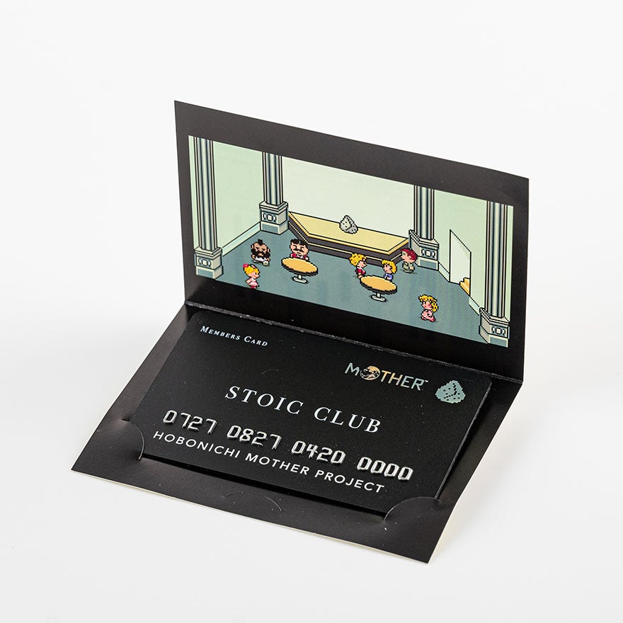 ストイッククラブ メンバーズカード - ほぼ日MOTHERプロジェクト - ほぼ日