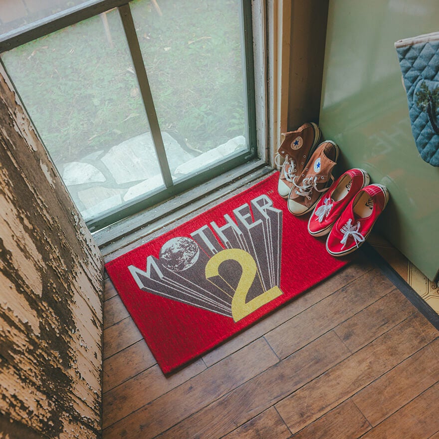 ラグマット MOTHER2ロゴ - ほぼ日MOTHERプロジェクト - ほぼ日