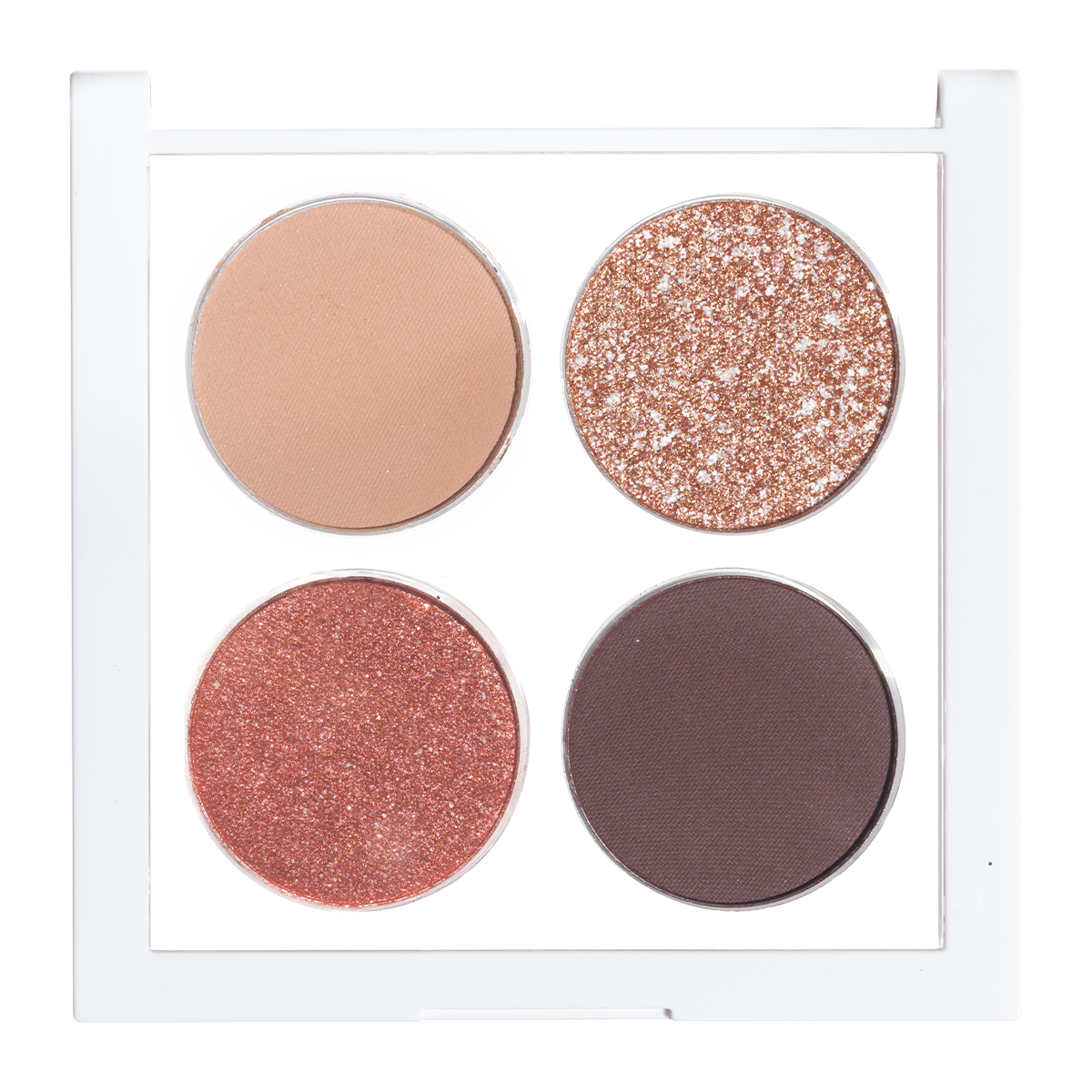 Seventeen Vibrant Eyes Quad Palette | Paletă cu 4 farduri intens