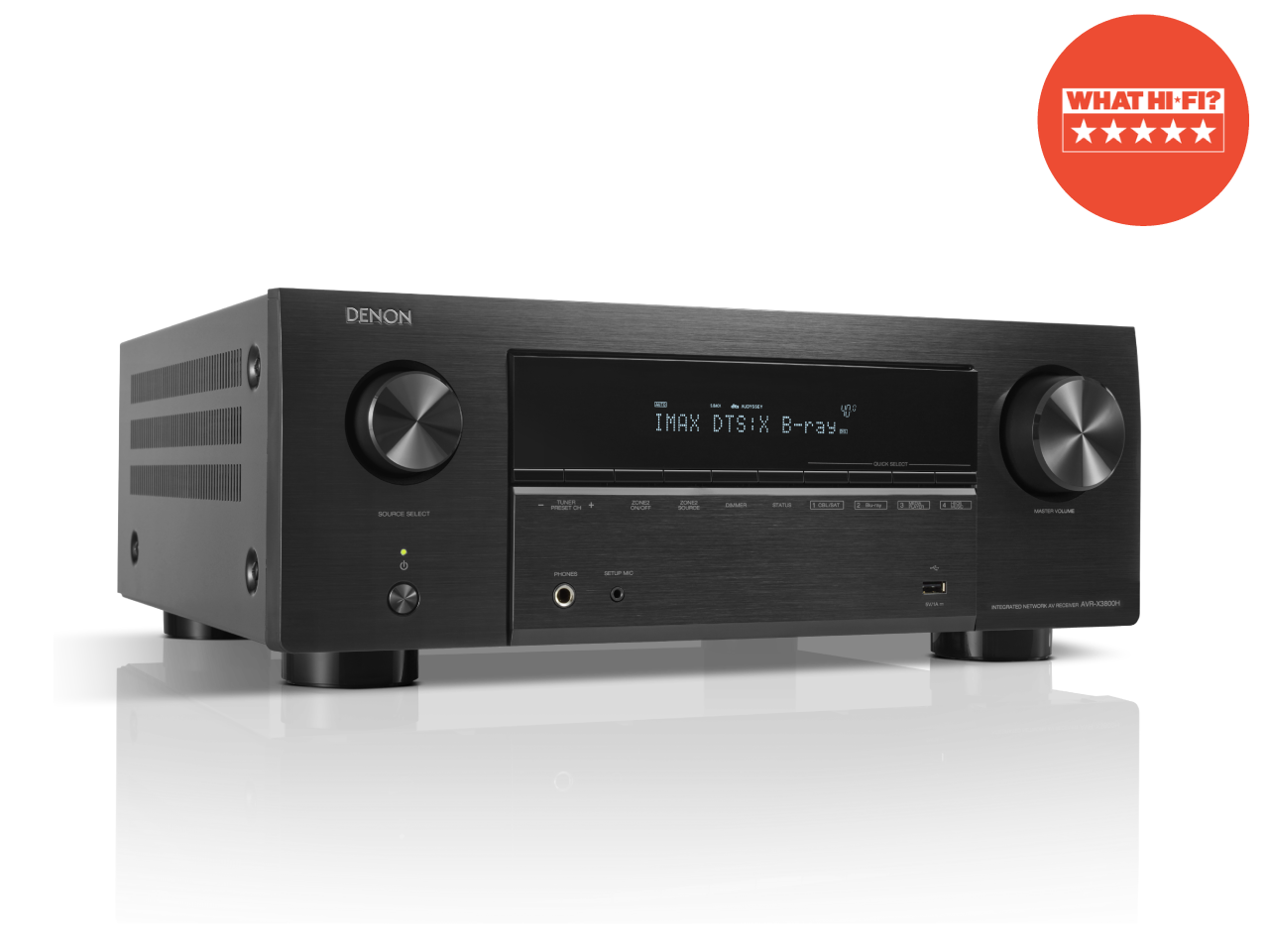 Denon AVR-X3800H (9.4 Ch. 105W 8K) – Rogersound Labs